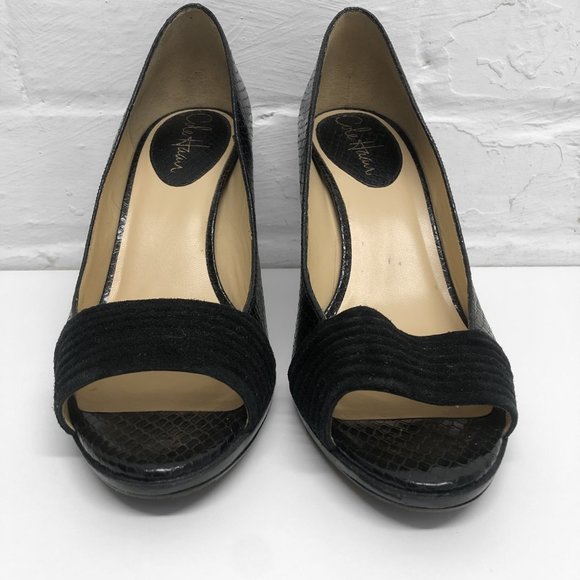 Cole Haan Women's Stilettos Open Peep Toe Heels Size 8 - Picture 7 of 8